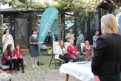 Event im romantischen Innenhof.